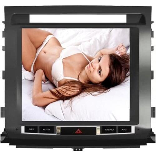 Tesla style 2DIN Android 9.0 Car DVD Player GPS Navigation Radio for TOYOTA LAND CRUISER LC200 2008-2015+ Stereo Multimedia