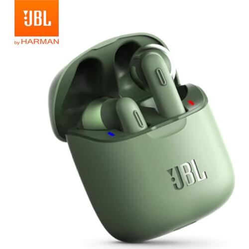 JBL TUNE 220TWS True Wireless Bluetooth Earphones T220TWS Stereo Earbuds Bass Sound Headphones Headset with Mic Charging Case