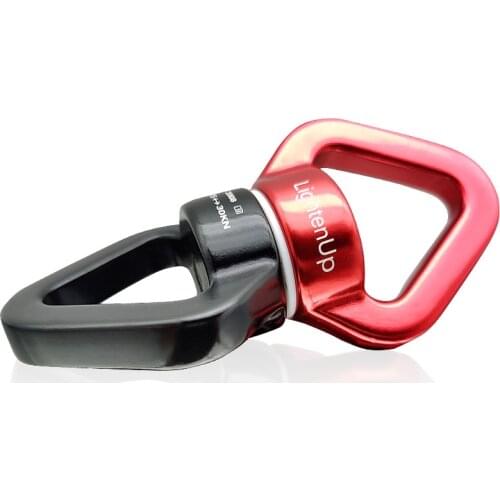 Safety Rotational Device Hanging Accessory for Rock Climbing, Hanging Hammock, Web Tree Swing, Aerial Dance