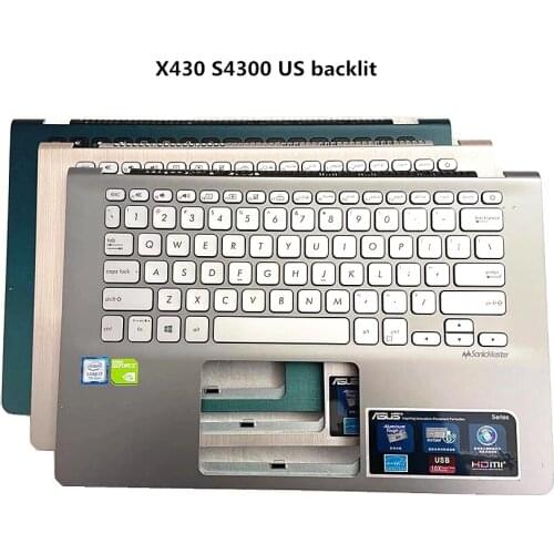 Laptop US Backlight Keyboard House Shell Cover for Asus Vivobook S14 S4300 S4300F S4300U S4300UN S4300UA X430U K430 A430 A403F