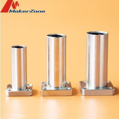 LMK8LUU LMK10LUU LMK12LUU Long Type Flange Bearing Linear Bush XYZ Axis 3D Printer Parts