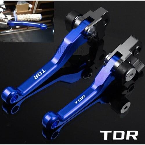 For Yamaha TDR125 91-02 TDR240/TDR250 88-90 TDR 125/240/250 CNC Aluminum Motorcycle DirtBike Motocross Pivot Brake Clutch Levers