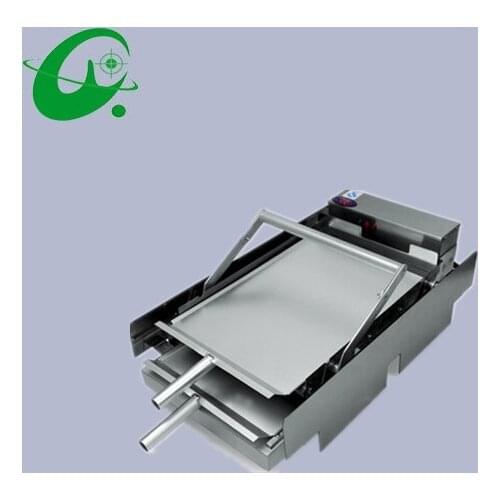 Double layer Batch Bun Toaster,Hamburger Machine,Hamburger baking machine, Hamburger bun toaster