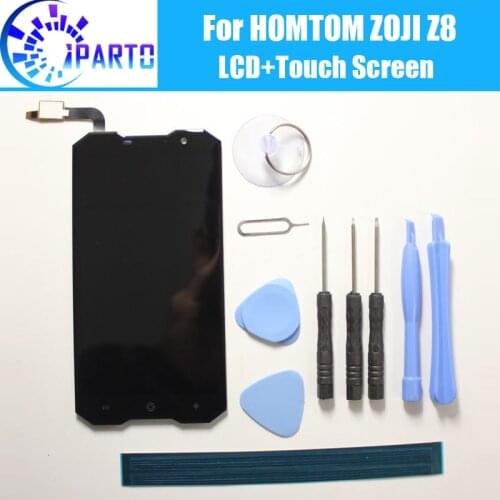 HOMTOM ZOJI Z8 LCD Display+Touch Screen 100% Original Tested LCD Digitizer Glass Panel Replacement For HOMTOM ZOJI Z8