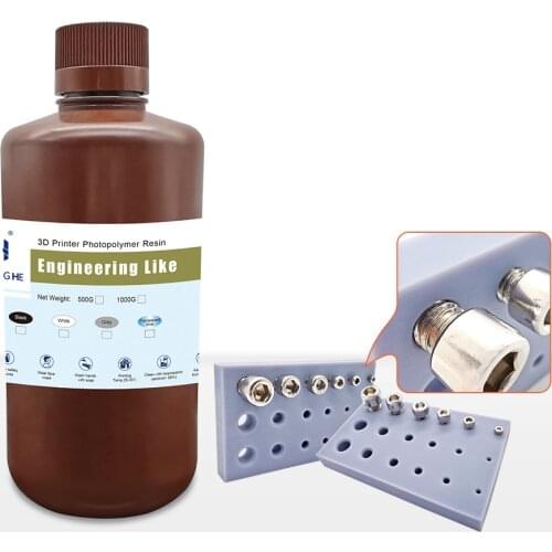 JAMG HE Impresora 3d Resina Engineering Like Resin Prototypes Printing on DLP LCD 3D Printers