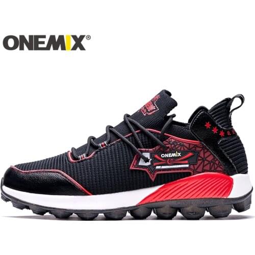 ONEMIX Original Men Sneakers Breathable Wear-resistance Outdoor Running Shoes Women Sport Shoes anti-slip Tennis Trainers Shoes