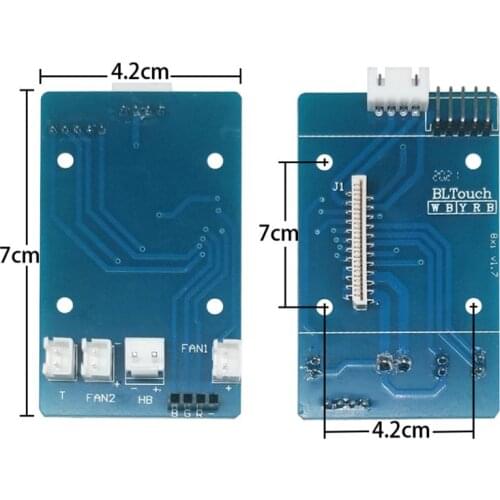 Hot End PCB Board and 24-pin Cable Kit for Artillery Sidewinder X1 3D Printer Q81F