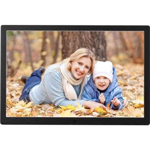 HD metal 17 inch wifi 4g digital photo frame For shopping center
