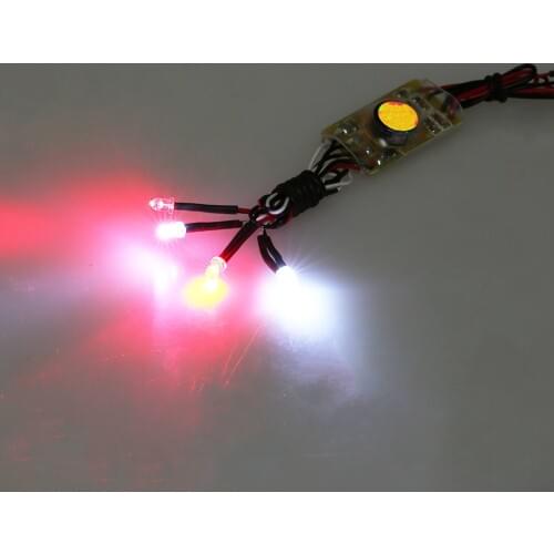 Mini-Z RC Car LED Light System for AWD MR03 MR02 IW02 IW04M RC Model Vehicle Toys Led Lamp Lights