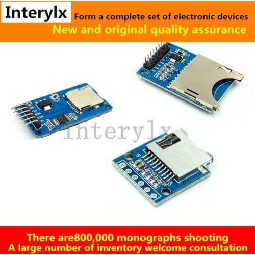 Tiny MICRO memory expansion board SD TF module SD card read/write module SPI interface MCU Mini SD booth module