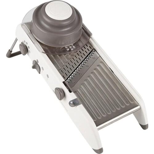 Multi-Function Slicer Manual Stainless Steel Blade Adjustable Vegetable Onion Potato Slicer Food Kitchen Tools