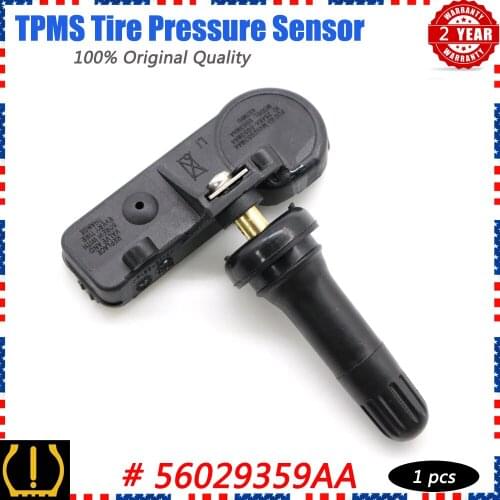 XUAN 1PCS Tire Pressure Monitor Sensor TPMS Sensor for Chrysler Jeep Liberty Wrangler Grand Cherokee 56029359AA 433MHZ