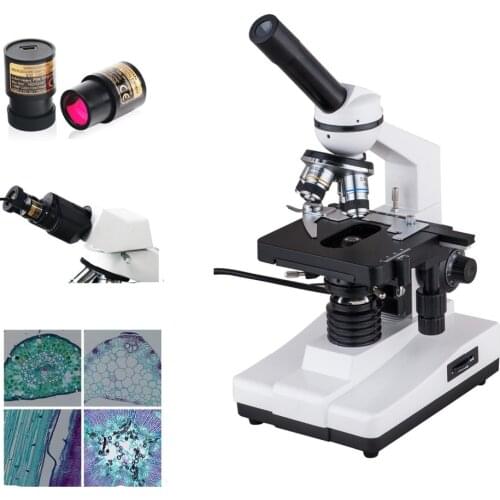XP201 Biological Monocular Microscopes with 5Mp Eyepiece Digital Camera