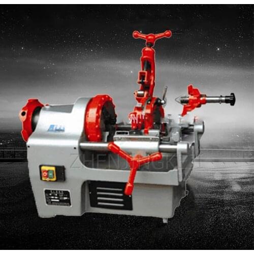 Small Electric Cut Tube Threading Machine Water Pipe Round Steel 220V Open Teeth Threading Machine Electric Tools And Equipment