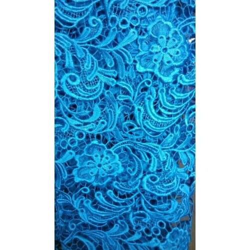 90cm wide luxurious water soluble flower embroidery lace fabric,perfect ball skirt fabric, XERY-SF01