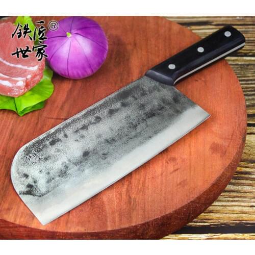 Hand forged meat cleaver High carbon steel slicing knife Kitchen sharp kitchen knife Professional chef knife Fish kill knife