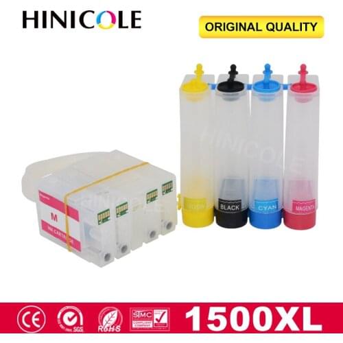 Hinicole Continuous Ink System For Canon PGI 1500 MAXIFY MB2050 MB2150 MB2350 MB2750 Printer