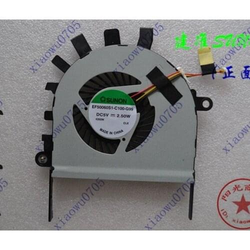 SSEA New original Laptop CPU Fan for Acer V5-551 V5-551G CPU cooling Fan DFS531005FL0T FC6D or EF50060S1-C100-G99