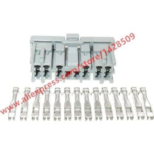 20 Sets 14 Pin 2.2mm (090) Cable Auto Wiring Harness Connector Plug Car Electrical Socket 6098-0253