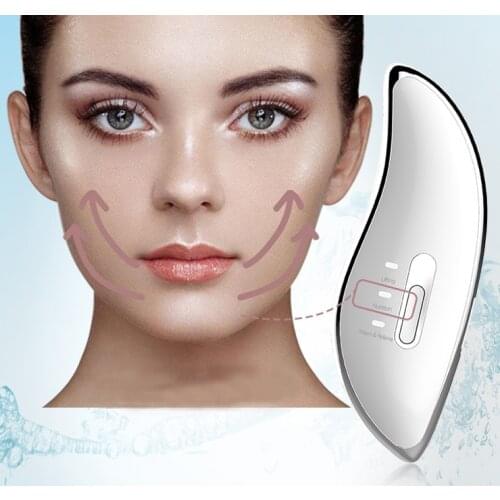 Facial Beauty Machine Micro Current Skin Lifting Tightening Device Women Electric Wrinkle Removel Tool Rechargeable 3 Modes