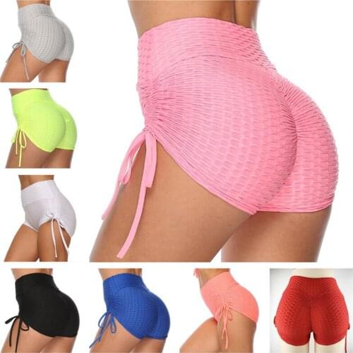 2020 Women Yoga Shorts Female Sexy Push Up Fitness Leggings Sports Seamless Tights Workout Activewear GYM Mallas Deporte Mujer