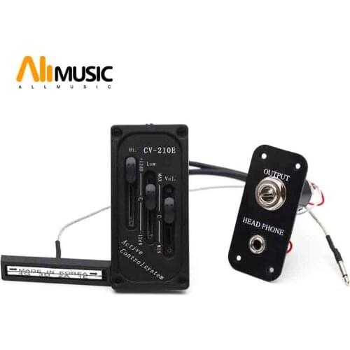 Electric Violin Fiddle Pickup Adjustable Bridge Saddle Pickup Piezo CV-210E for Electric Violin Project Black Violin Accessories