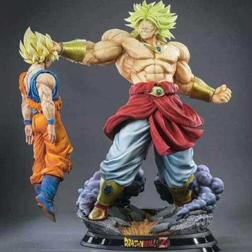GK Illuminated Broly and WuKong Explosive Energy Ball 1/4Figure