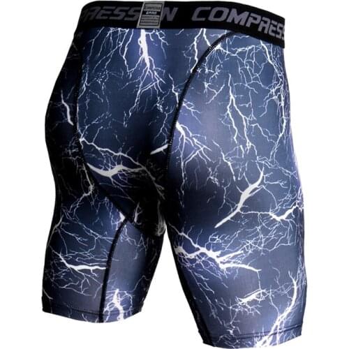 Mens Compression Running Jogging Shorts Sport Tights 2019 Camouflage Bermuda Shorts Fitness Men Cossfit Gym Short Leggings Dry