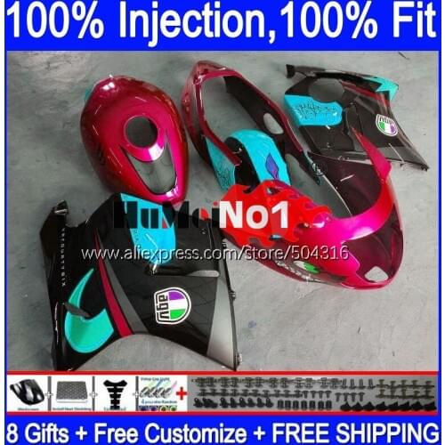CBR1100 XX For HONDA Blackbird CBR 1100XX 96 93MC.128 Red Shark CBR1100XX 2002 2003 2004 2005 2006 2007 02 03 05 06 07 Fairing