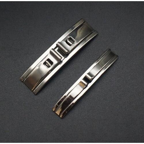 Wholesale 10PCS/lot 3mm 4mm 4.5mm 5mm 6mm Stainless steel Folding clasp Buckle watch buckle watch part -WB96