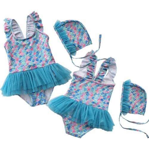 1-6Y Baby Girls Swimwear One Piece Girls Swimsuit Bikini Kids Swimming Lovely Children Swimwear High Quality Kids Beach Wear