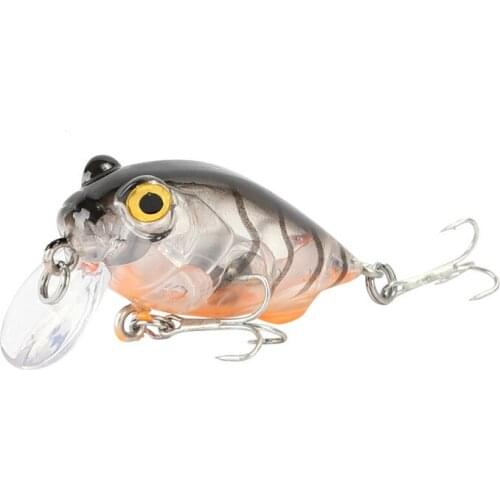 1PCS Mini Fishing Lure 5g/4cm Artificial Floating Hard Bait Japan Wobblers Jig Minnow Pike Trout Bass Three Hook Fishing Tackle