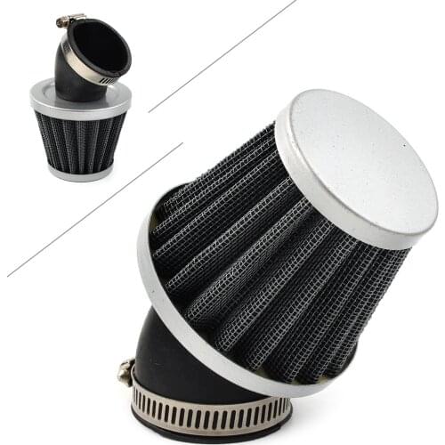 42mm Bent Neck Air Filter Cleaner for Dirt Pit Bike ATV Quad Motorcycle GY6 Moped Scooter 250cc