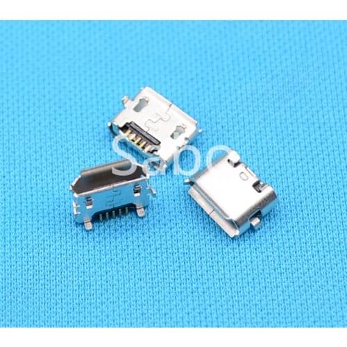 10pcs Micro USB Jack Connector Female 5 pin Charging Socket For Mobile phone MP3 MP4 PDA