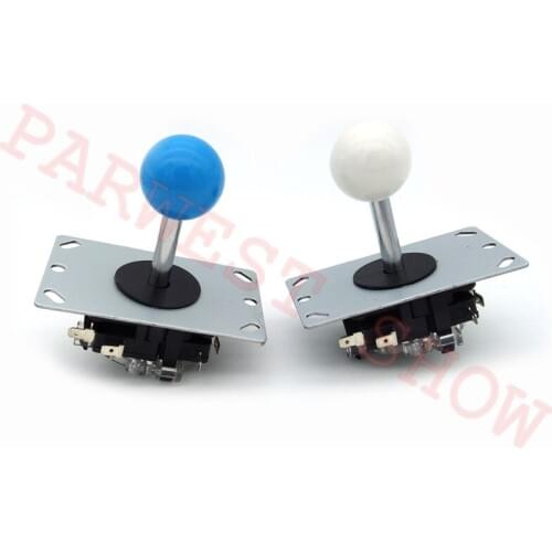 2PC/Lot Copy Sanwa Joystick With Micro Switch/Arcade 4 way Joystick with Round Balltop/Classical Arcade micro switch joystick