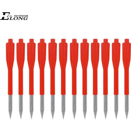 20PCS 4.12Inch Red Crossbow Bolt Aluminum Point Plastic Crossbow bolts Archery 50- 80LB Hunting Arrow 2021