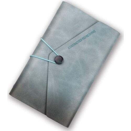 A6 Leather Binder Notebook Ltstor PU Journal Writing Notebook Personal Diary 6 Ring Soft PU Leather Cover and Metal Binder