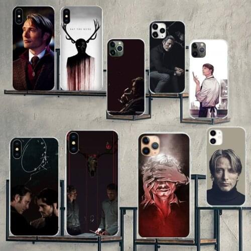 Graham hannibal mads mikkelsen Art Phone Case For iphone 12 5 5s 5c se 6 6s 7 8 plus x xs xr 11 pro max mini