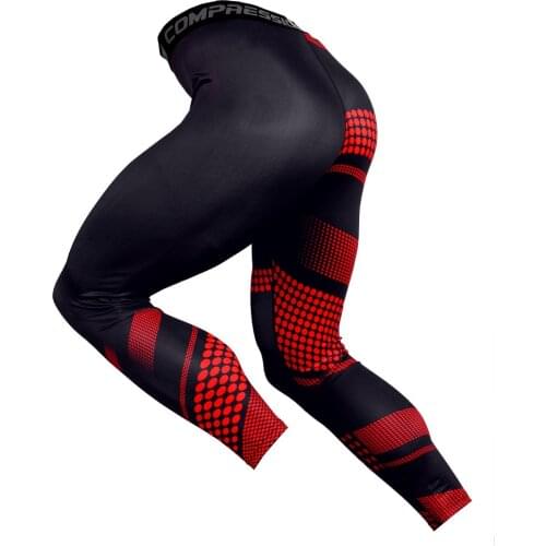 Elastic Running Tights Compression Pants Men Sport Leggings Dry Fit Joggers Sport Gym Training Pants Yoga Pants Men Leggins
