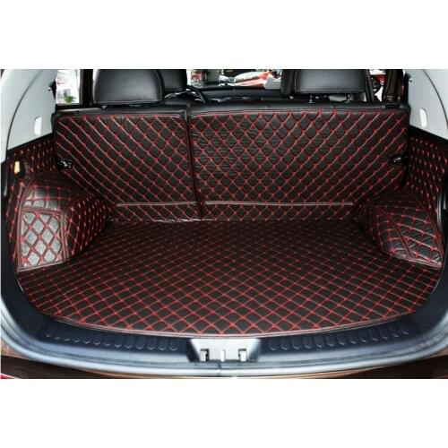 Good carpets! Special trunk mats for KIA Sportage 2015-2010 waterproof boot mats cargo liner mat for Sportage 2014,Free shipping