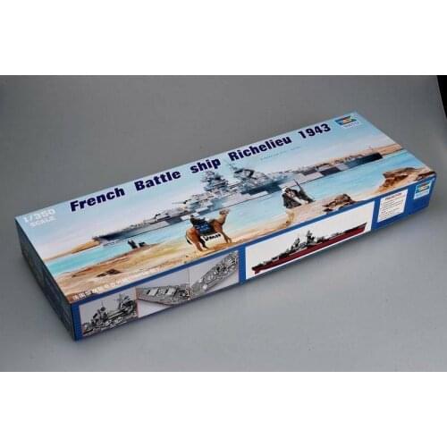 Trumpeter 05311 1/350 French battleship Richelieu model kit