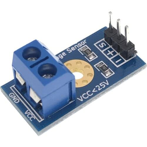 Voltage Sensor Module DC0-25V Test Electronic Bricks Smart Robot for Arduino DIY Kit