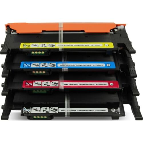 New toner cartridge for Samsung Xpress SL-C430 C430W C480 C480W C480FN C480FW CLT-404S CLT-K404S CLT-C404S CLT-M404S CLT-Y404S