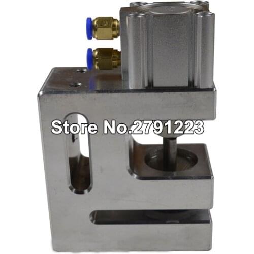 Butterfly Shape Hole Puncher Round Hole Pneumatic Air operated Punching Machine S25 for Plastic Packaging PE PO OPP PPE CPE