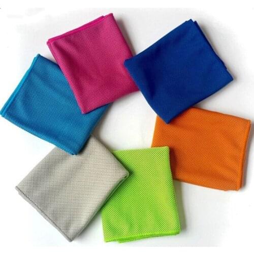 Cold sense towel outdoor cooling wipe sweat running towel