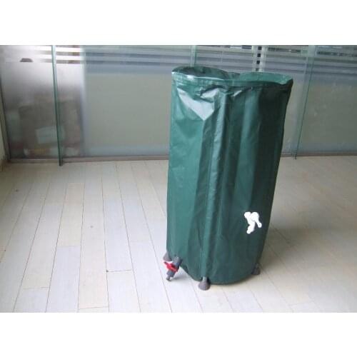 750L (D1000mm X H1000mm) rain water collection foldable bucket outdoor buckets folding water tank PVC compressible water butt