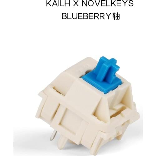 Kailh X Novelkey Blue Berry Tactile Switch for Customized Mechanical Keyboard 5 Pins 70g