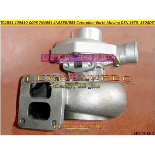Turbo T04B91 409410 409410-0006 409410-5006S 7N4651 4N6858 4N6859 Turbocharger For CATERPILLAR CAT Earth Moving D8N 73- 3304 DIT