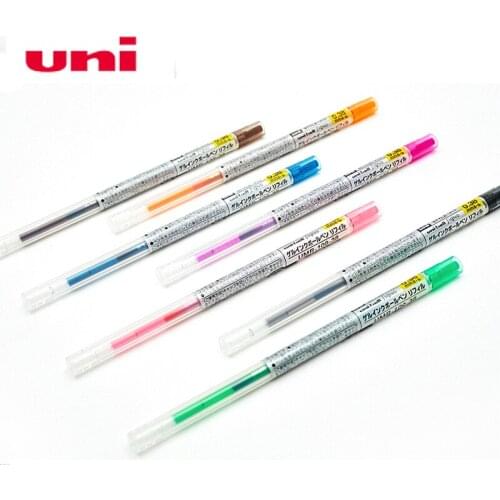 UNI Gel Pen Refill 0.5mmUMR-109-05 10 Pieces Replacement Core Multicolor Gel Refill School Office Stationery
