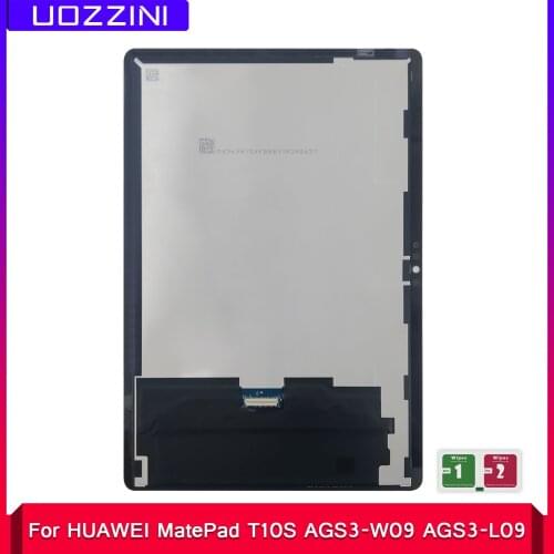 10.1" Size LCD For HUAWEI MatePad T 10s T10S AGS3-L09 AGS3-W09 Display With Touch Screen Digitizer Assembly Replace Tested
